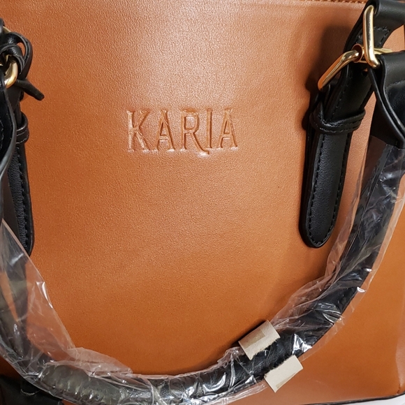 KARIA COLLECTION HANDBAG BOSTON BROWN. - Picture 15 of 16